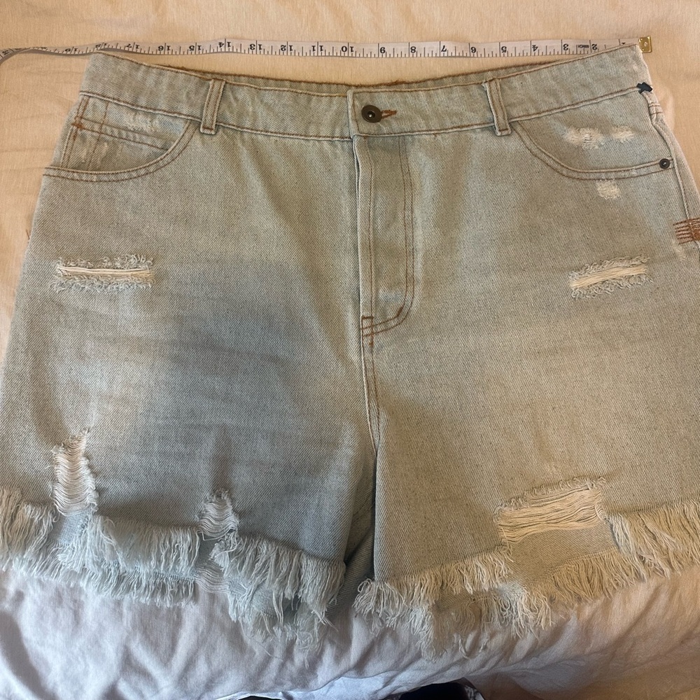 Chelsea & Violet Light Blue Denim Shorts